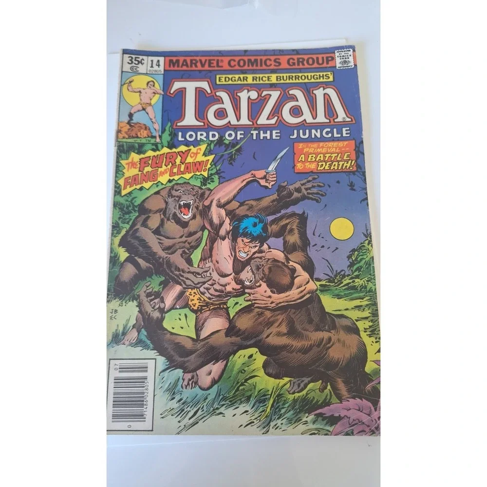 TARZAN LORD OF THE JUNGLE #14 MARVEL COMICS 1978 BRONZE AGE COMIC BOOK